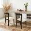 Chaise de salle à manger sans accoudoirs, ensemble de 2 (table non incluse)-303476009