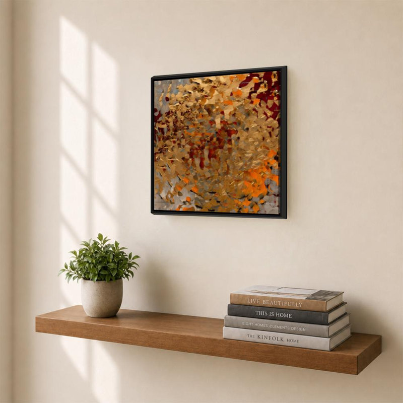 «Psalm 34:18 Close to the Broken» par Mark Lawrence - impression sur toile, 28" H x 28" W, Black