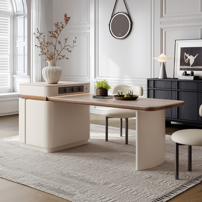 French Simple Cream Style Dining Table