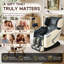 Leather Power Reclining Heated Massage Chair-1224856835
