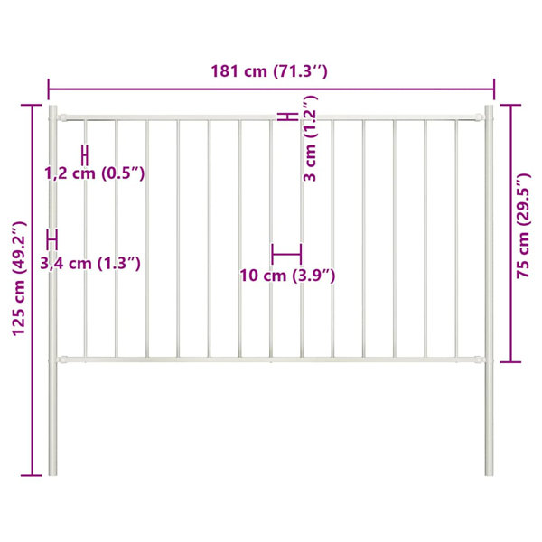 Dimensions du produit