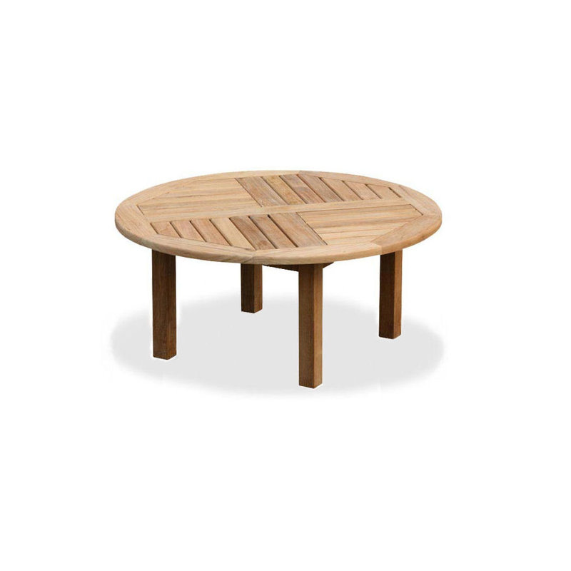 Classic Teak 40" Round Coffee Table