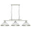 3 - Light White Kitchen Island Pendant
