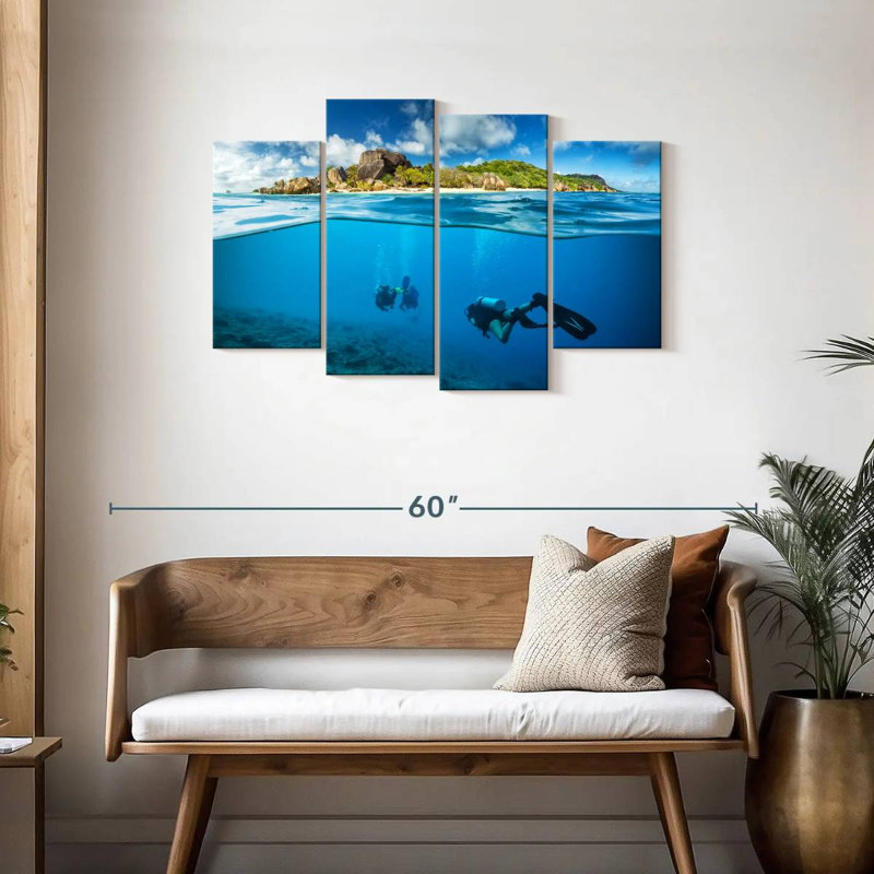 Sireci Diving, 27" H x 43" W