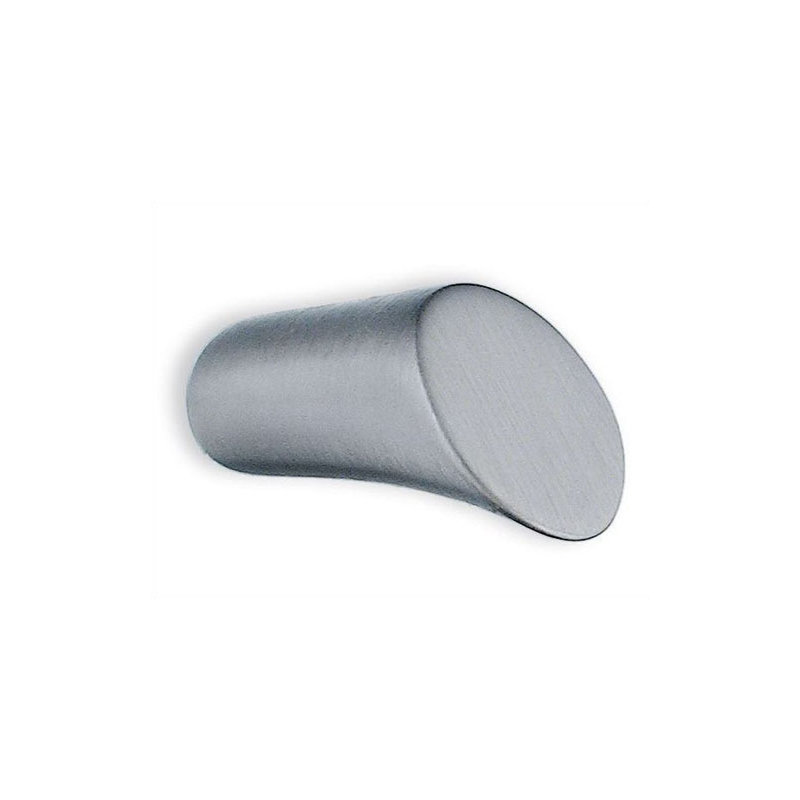 Poignée conique Beslagsboden, Chrome brossé, l 0,75 po x P 1,375 po