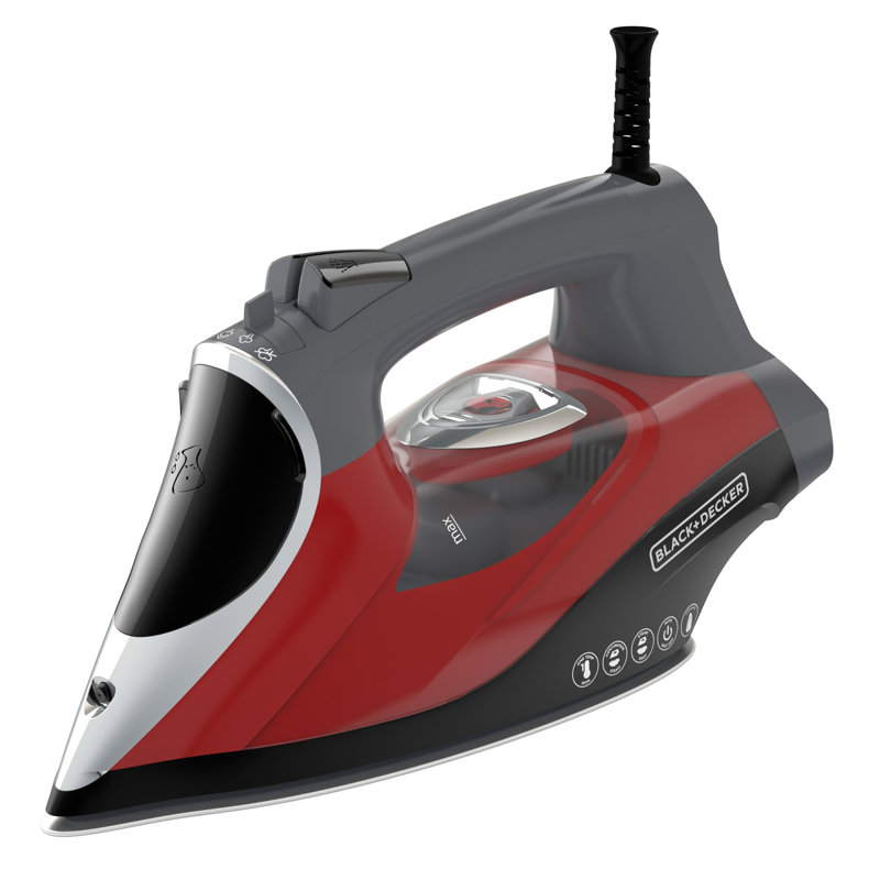 Fer 1200 w de couleur noir & decker advanced one temperature