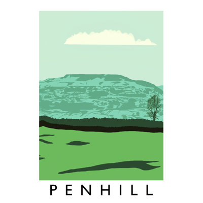 Penhill by Richard O'Neil - Print