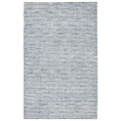 Abstract Hand Tufted Wool Striped Rug