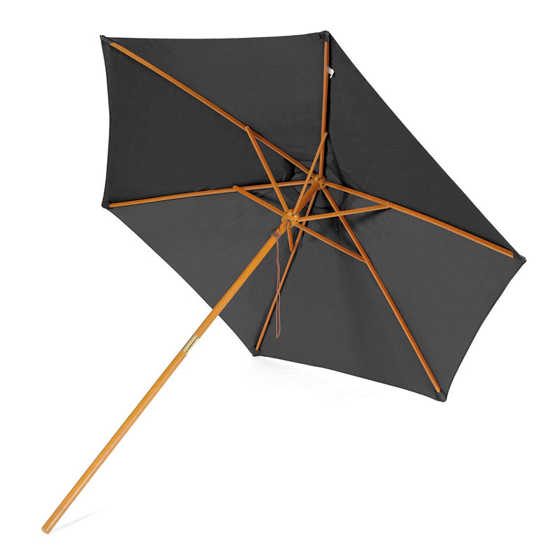 Tulare 270cm Market Parasol, Black