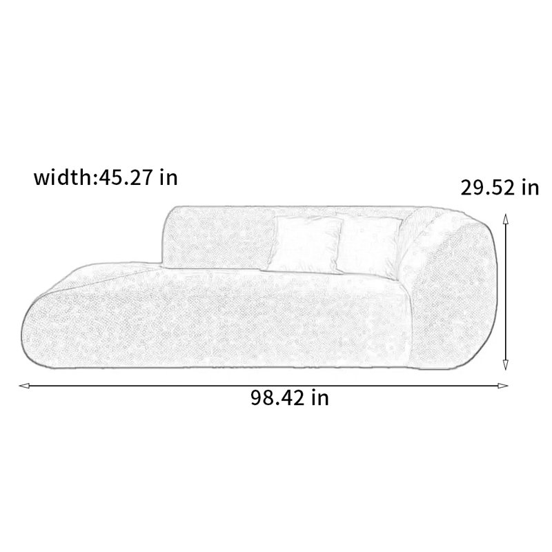 Chaise moderne en pin de haute qualité, Orienté à droite