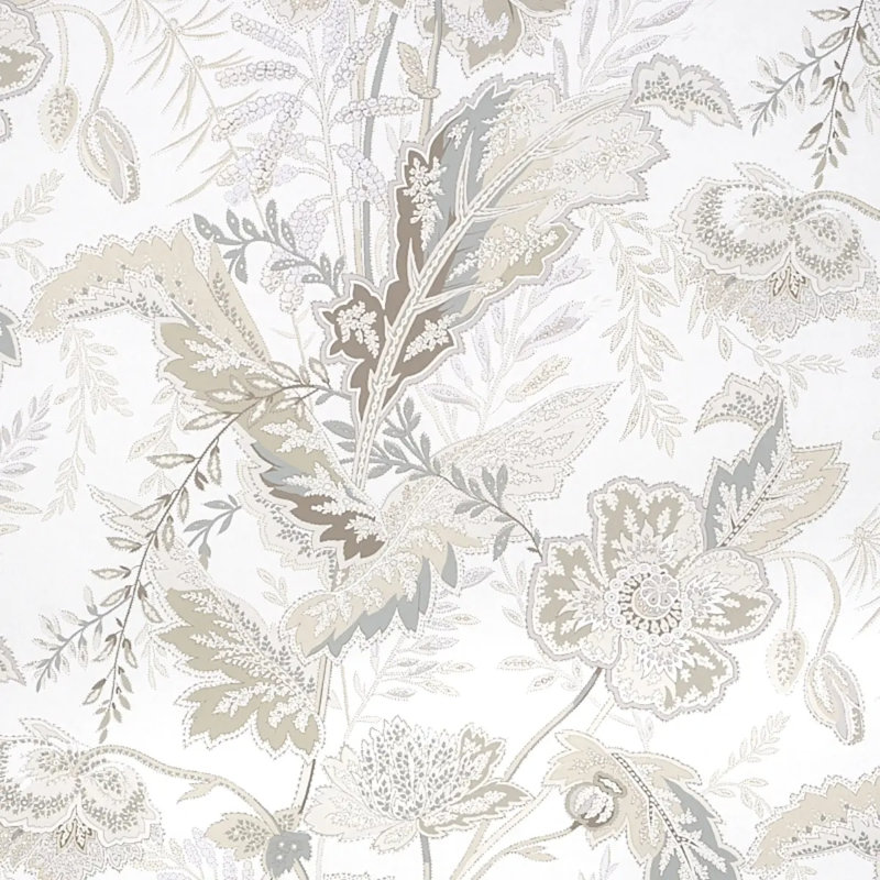 Sandoway Vine Wallpaper, Gray