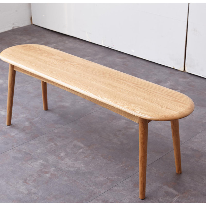 47.24" W Wood Bench, Oak