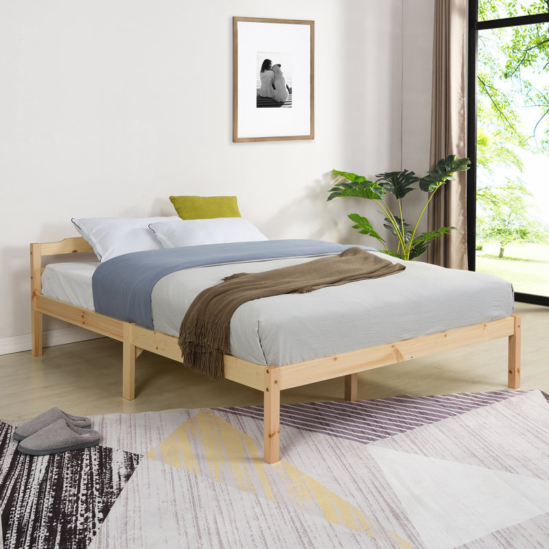 Birke Bed, Small Double (4'), Natural