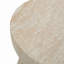 Outdoor Travertine Concrete Side Table