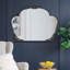 Eastcote Iron Arch Floor Mirror-1216410896