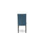 Chaises Florence Parson - ensemble de 2 chaises de salle à manger rembourrées en lin et garniture cloutée-417635708-417635655