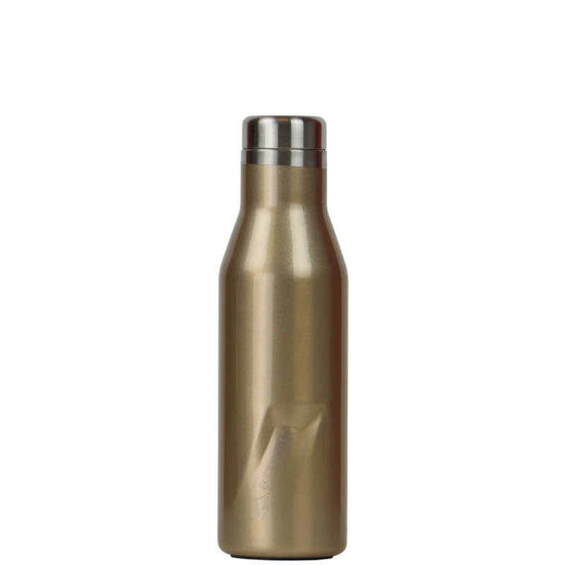 EcoVessel Stainless Steel Travel Mug, Gold, 473ml