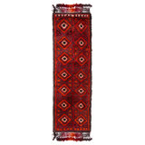One-of-a-Kind 3'2" X 9'8" Hand Knotted Area Rug
