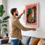 Leopard in the Jungle Tropical - Wrapped Canvas-788311275-788311277