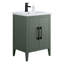 Meuble-lavabo simple 24 po avec plateau en céramique Chambery-94426583-95759525-119156864