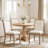 Solid Wood Upholstered Dining Chair-1995703890