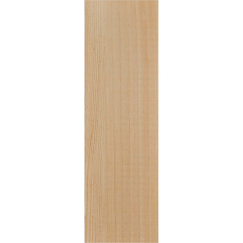 Queue de chevron lisse Carmel, Douglas, 12"H x 3 1/2"W x 32"L