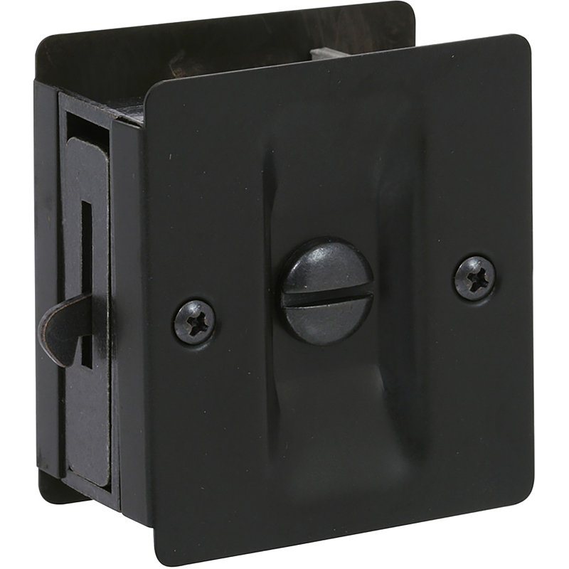 Verrou de porte d'intimité, Noir