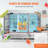 VEVOR 60.42 Cubic Feet Reach-In Freezer - 82.5''