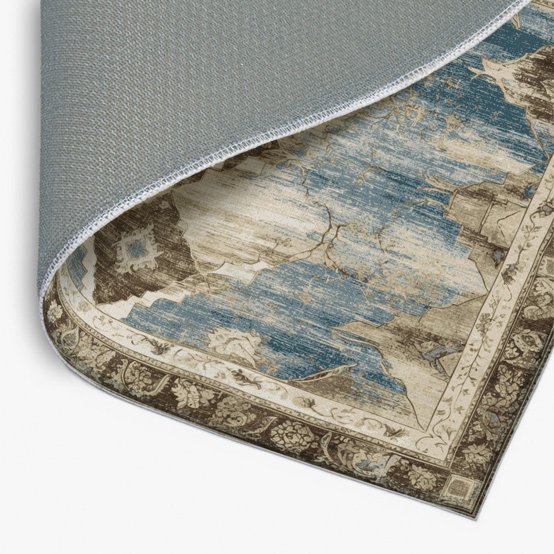 Tapis intérieur et extérieur Antique Symphony, Rectangle 1 pi 6 po x 2 pi 6 po