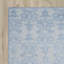 Tapis bleu en laine / viscose touffeté à la main Harger-593569946