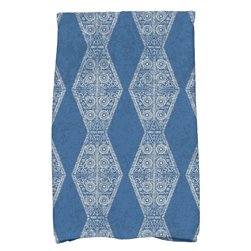 Harrel Tea Towel Kitchen Towel, Blue
