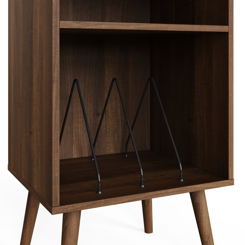 Dowe 80 cm H Multimedia Storage, Walnut