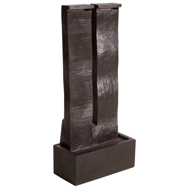 SUNLINE Outdoor Waterfall Fountain with Lights
