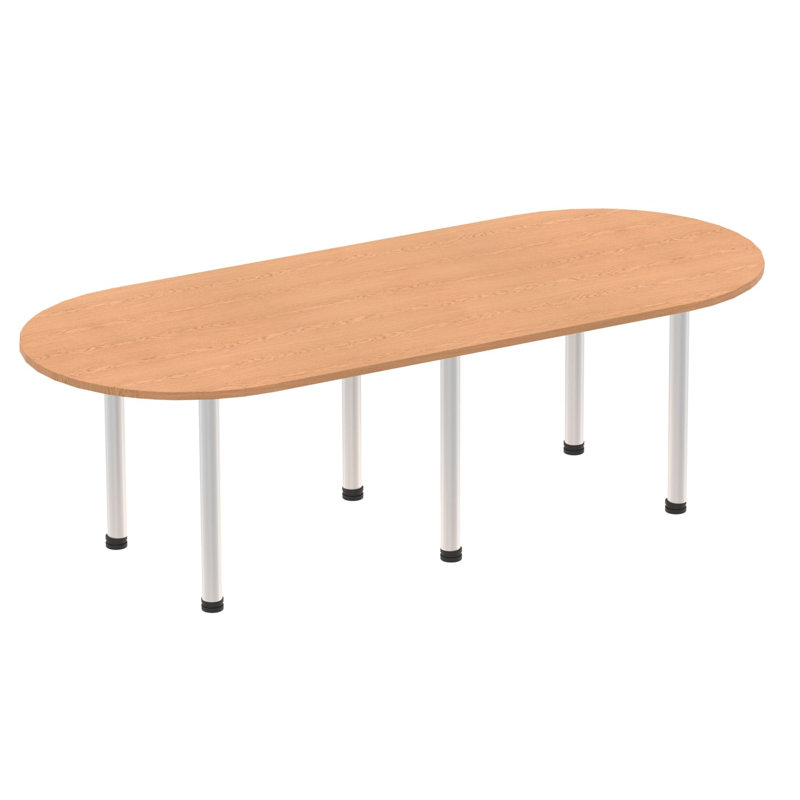 Kyvan 240cm Rectangle Conference Table, Oak