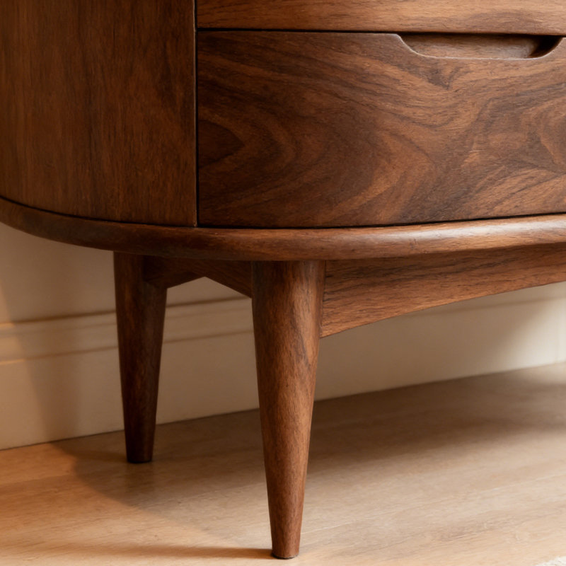 Retro minimalist high-end sideboard