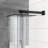 12 Inch Square Dual Shower Head Wall Mounted Matte Black System With - Scald Balanced Valve, Ultra Thin Rainfall Shower, 360 Adjustable And Multifunctional Design System, Balanced, Handheld For-126502610
