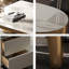 Bureau en pierre frittée légère et luxueuse-693780513-693780514