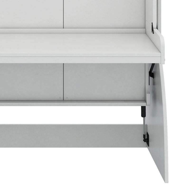 Lit escamotable double avec bureau