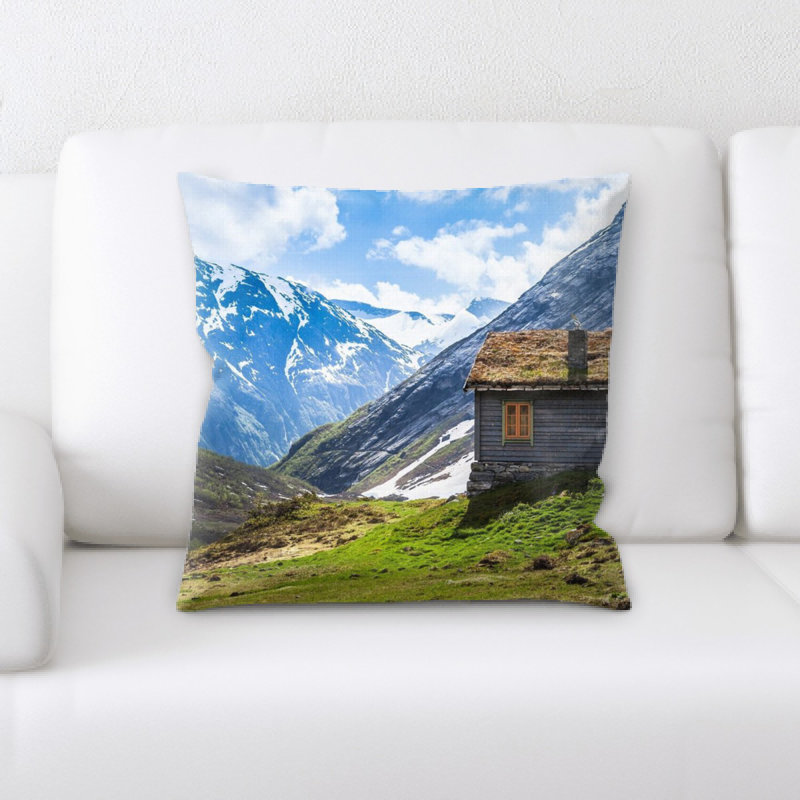 Microsuede Throw Pillow