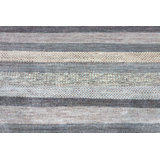 Hand-Knotted High-Quality Gray, Blue, and Beige Area Rug