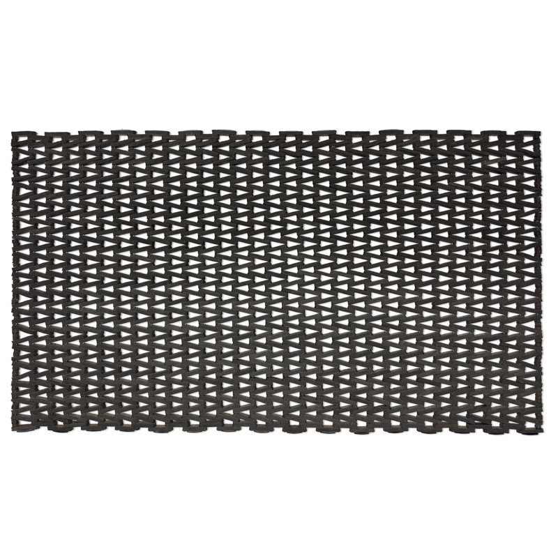 Tapis de porte d'extérieur Venegas, l 30 po x L 60 po