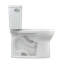 Drake® 1.28 GPF Water Efficient Round Two-Piece Toilet with Tornado Flush (Seat Not Included)-61183994