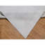 Tapis oriental tissé à la main 10 pi x 14 pi en polyester 10 pi x 14 pi de style marguerite blanche moderne