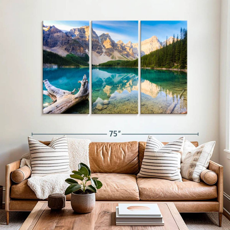 Alvord Moraine Morning Calm, H 42 po x l 65 po