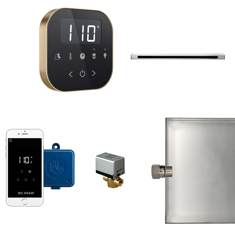 Contrôle linéaire du générateur de vapeur AirButler, Bronze brossé / noir