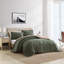 Microsude St Nautica Beckett Microsuede/Sherpa Reversible Green Comforter Set-88500289