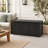 180 Gallon Durable resin outdoor storage deck box with waterproof uv-resistant design, good for patio cushions, pool toys and garden tools