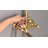 VIBRANTBATH Antique Bronze  7.8 Waterfall Dual Head Shower Faucet Bar System with 2-way Diverter ( Ceramic Disc Valve Included )-103056827
