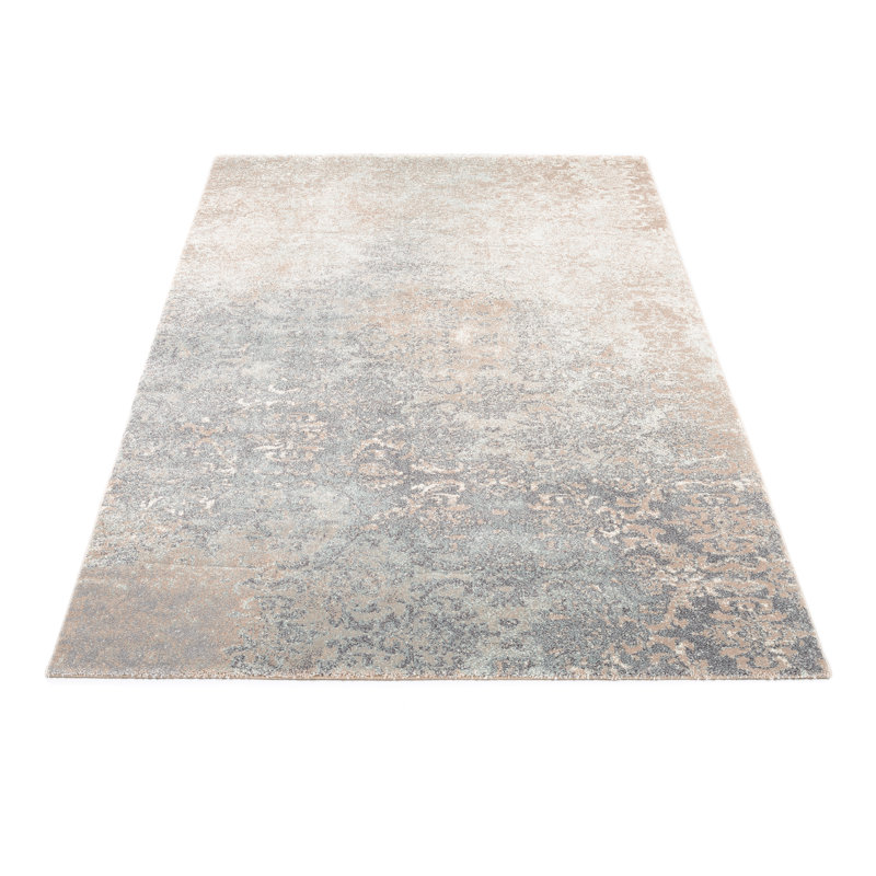 Blair Damask Shag Area Rug, Rectangle 160 x 230cm