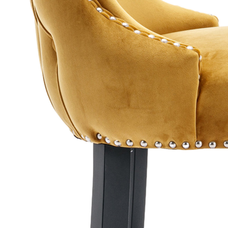 Tabouret de comptoir 26,72 po Joason, Orange